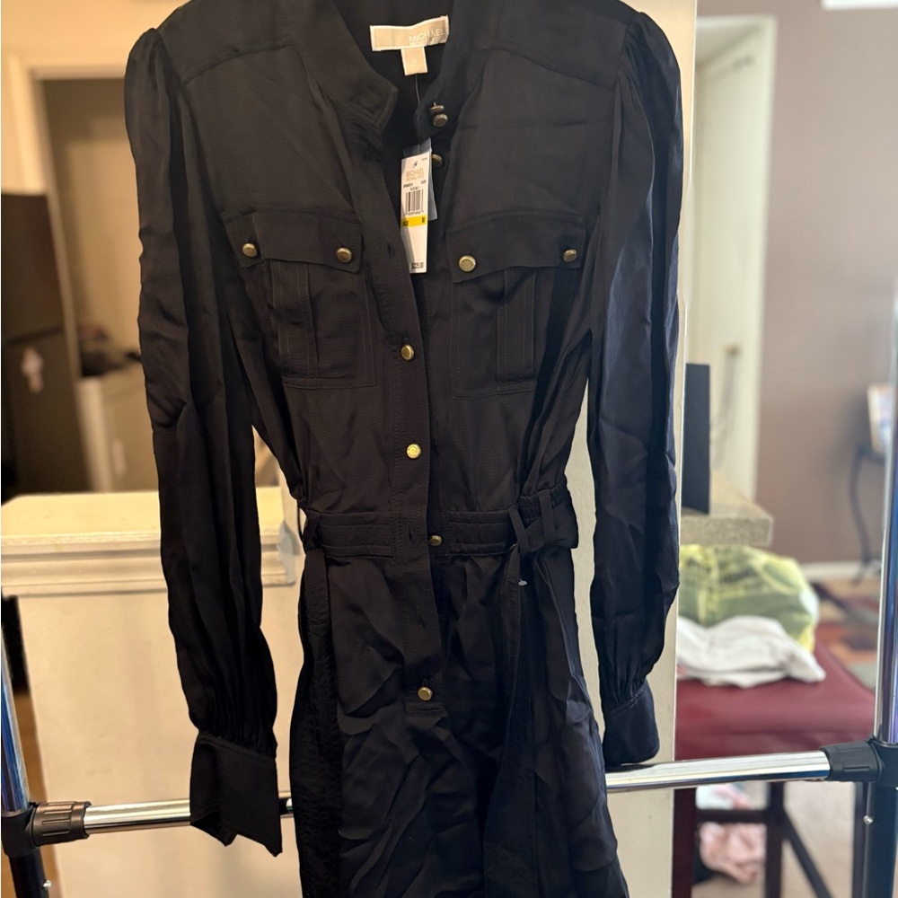 Michael Kors Elegant Black Dress